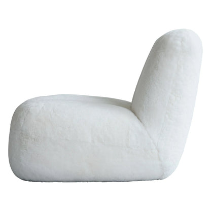 mano boucle lounge chair