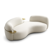 Front product view of the Mono Form Sofa by DORSA