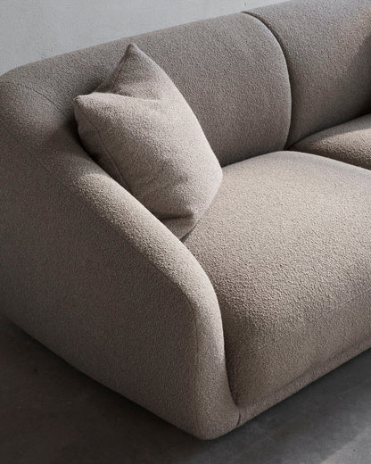 monolito 3-seater boucle sofa