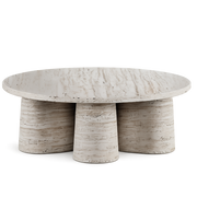 Front product view of the Morbis Monolithic Table by DORSA