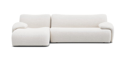 nonno sectional boucle sofa