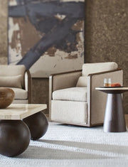 Pallo Travertine Coffee Table - DorsaPallo Travertine Coffee TablePure Travertine Raw