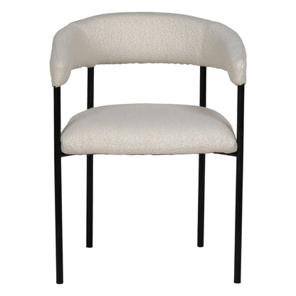 pasto boucle dining chair