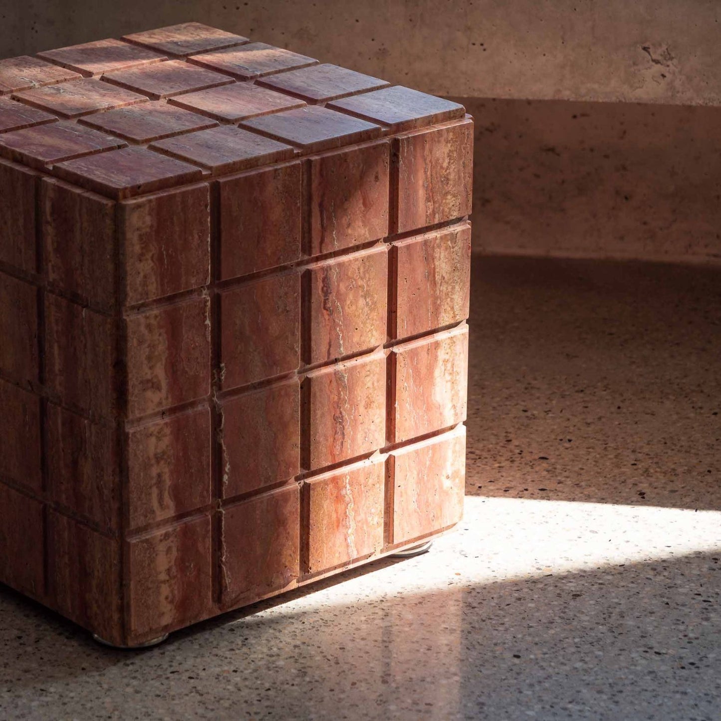 piazza marble side table