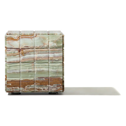 piazza marble side table