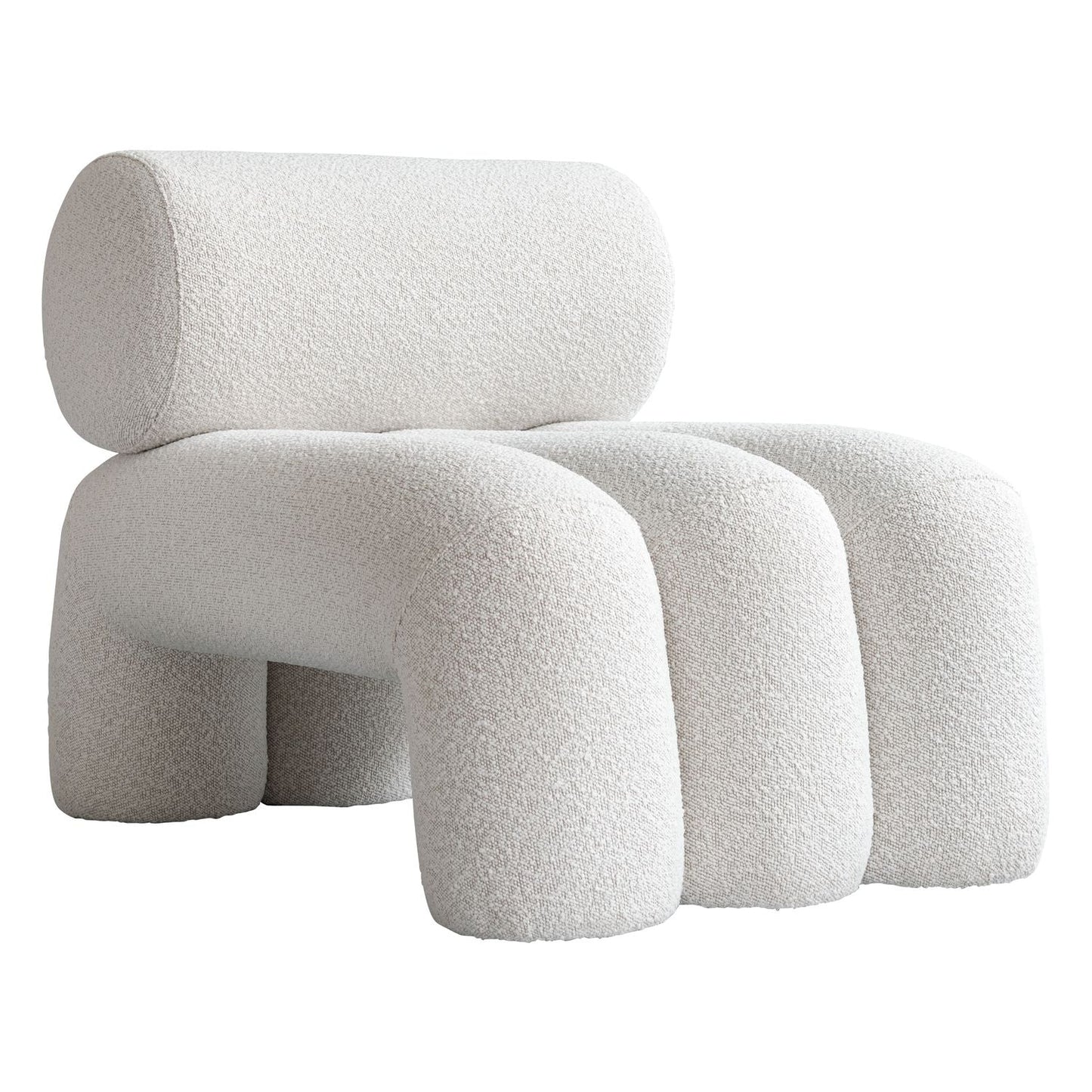 rastrello boucle lounge chair