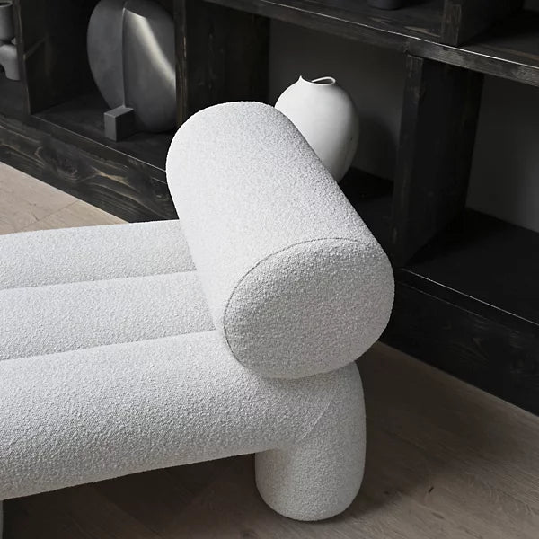 rastrello boucle lounge chair