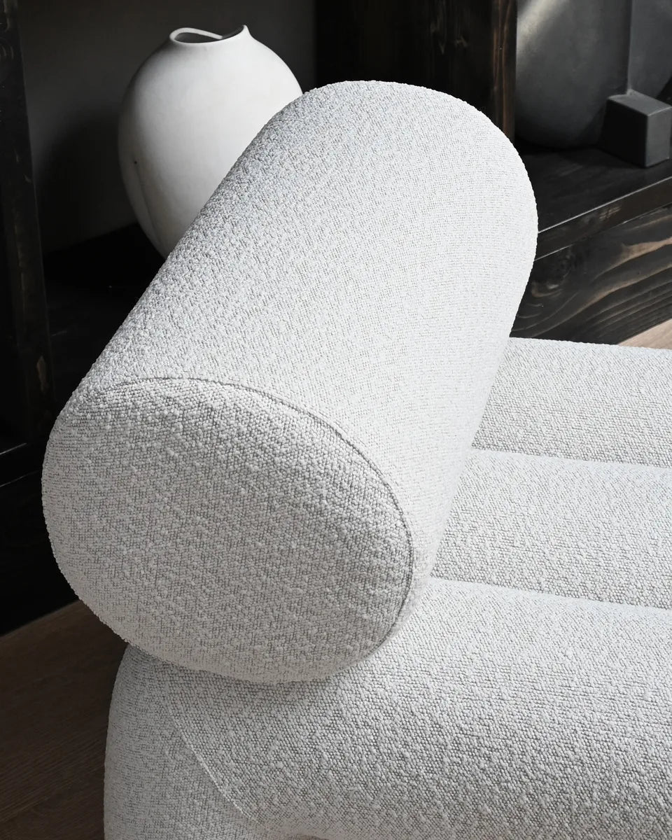 rastrello boucle lounge chair