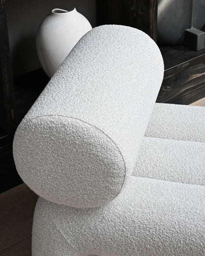 rastrello boucle lounge chair