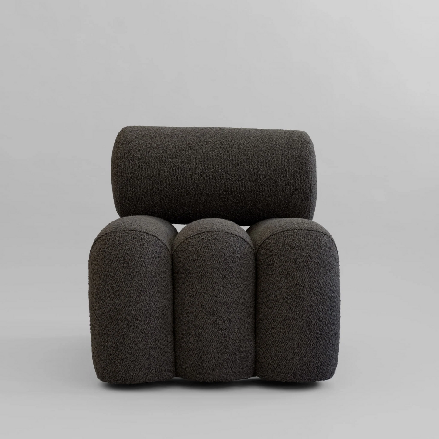 rastrello boucle lounge chair