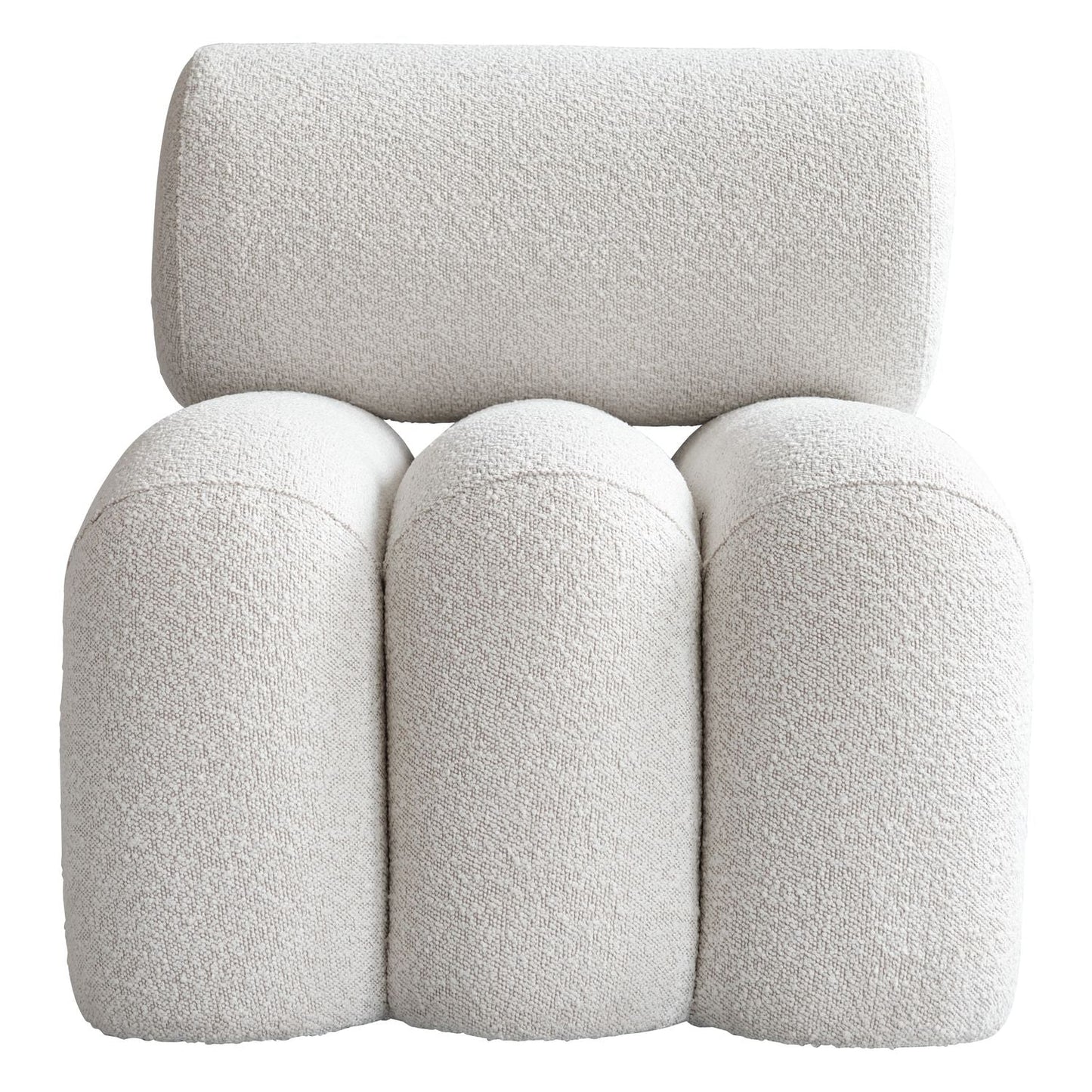 rastrello boucle lounge chair