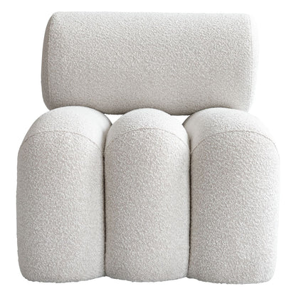 rastrello boucle lounge chair