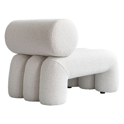 rastrello boucle lounge chair