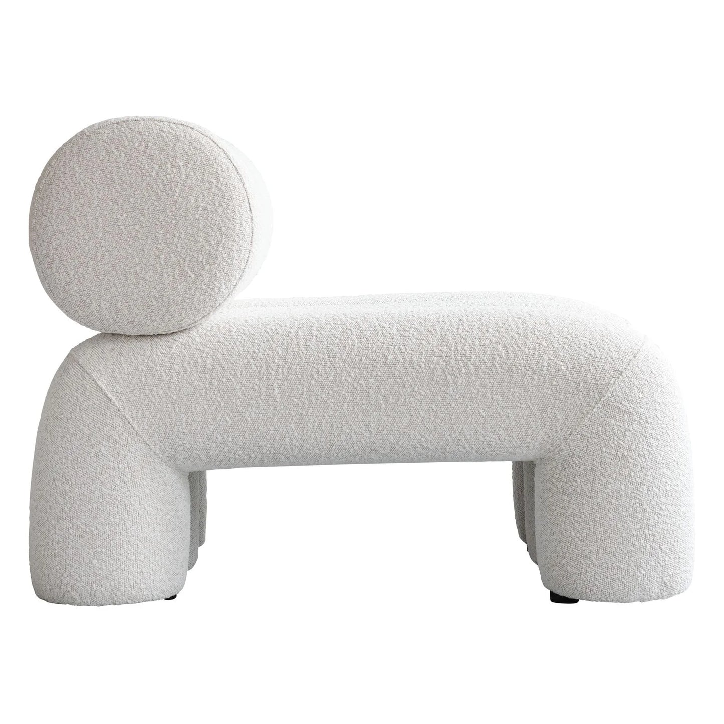 rastrello boucle lounge chair