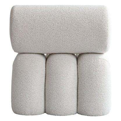 rastrello boucle lounge chair
