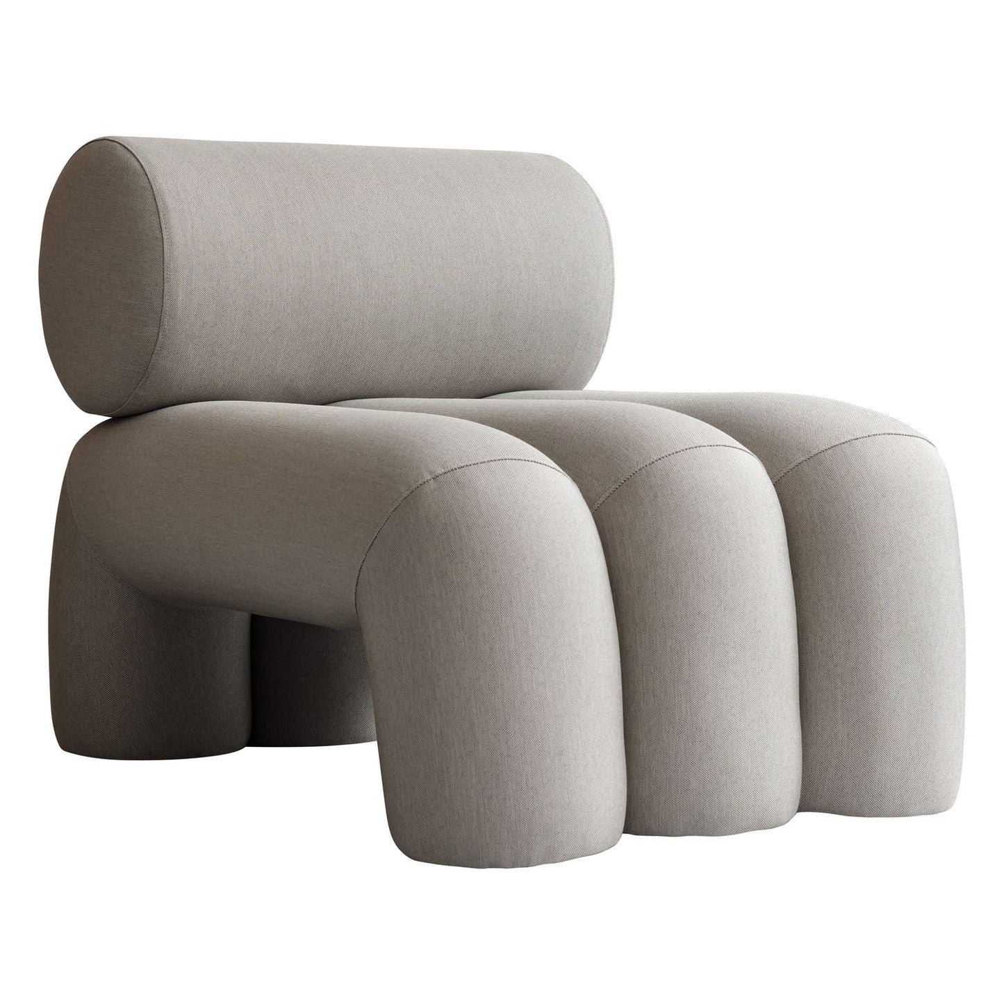 rastrello boucle lounge chair