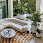 santuario "L" shaped sectional sofa
