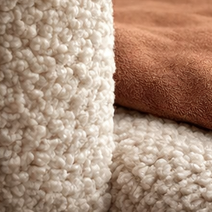 Sbalorditiva Boucle King Bedframe