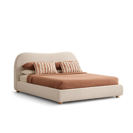 Sbalorditiva Boucle King Bedframe