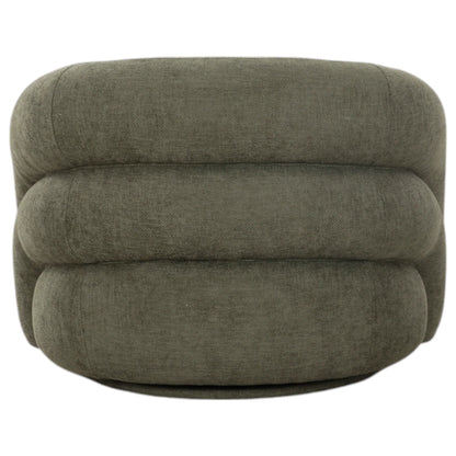 semplicità suede lounge chair