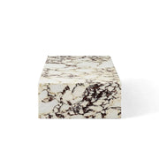 Solida Low Pure Marble Table - DorsaSolida Low Pure Marble Table