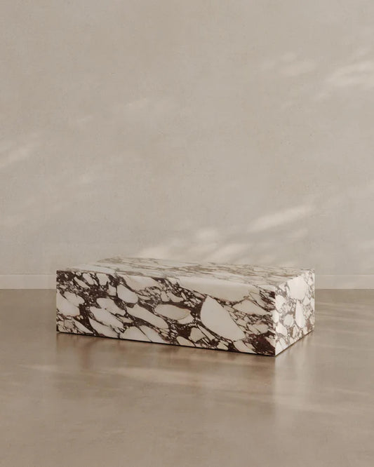 solida low marble table