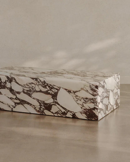 solida low marble table