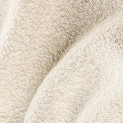 Off white 100% polyester upholstery swatch for VELAR Sculptural Bed Frame