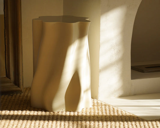 volteggiare cement side table