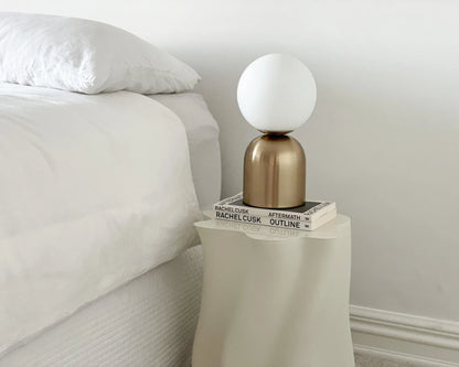 volteggiare cement side table